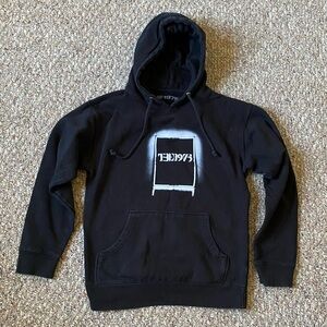 The 1975 Black Logo Pullover Hoodie